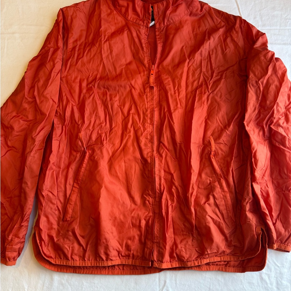 GAP Women's Orange Windbreaker - size L